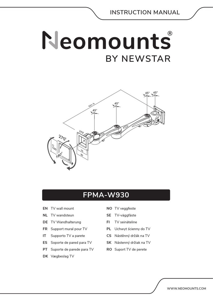 New Star Neomounts FPMA-W930 User manual New Star Neomounts FPMA-W930 User manual