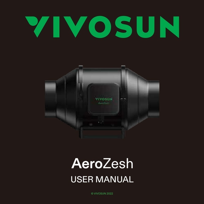 Vivosun AeroZesh user manual