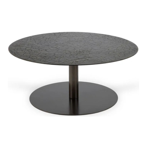 Ethnicraft Texture Sphere Coffee Table User manual