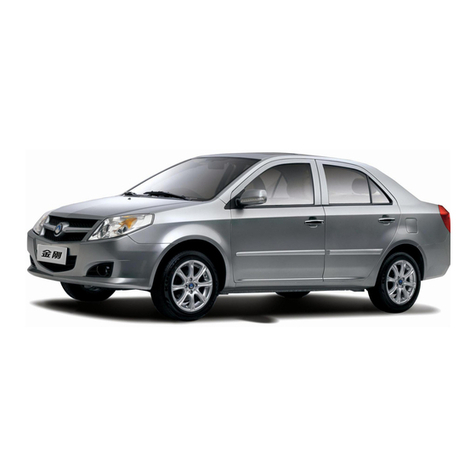 Geely MK Series owner's manual
