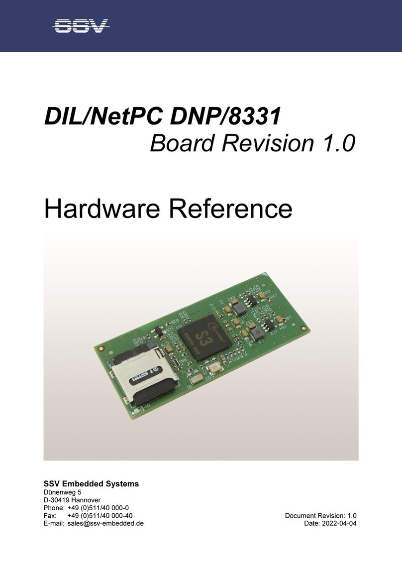 SSV DIL/NetPC DNP/8331 Hardware reference