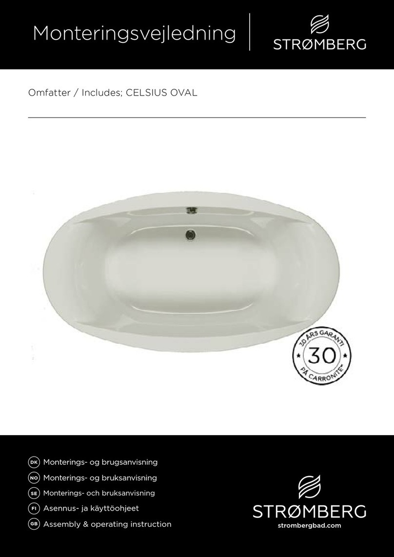 STROMBERG CELSIUS OVAL Assembly & Operating Instruction