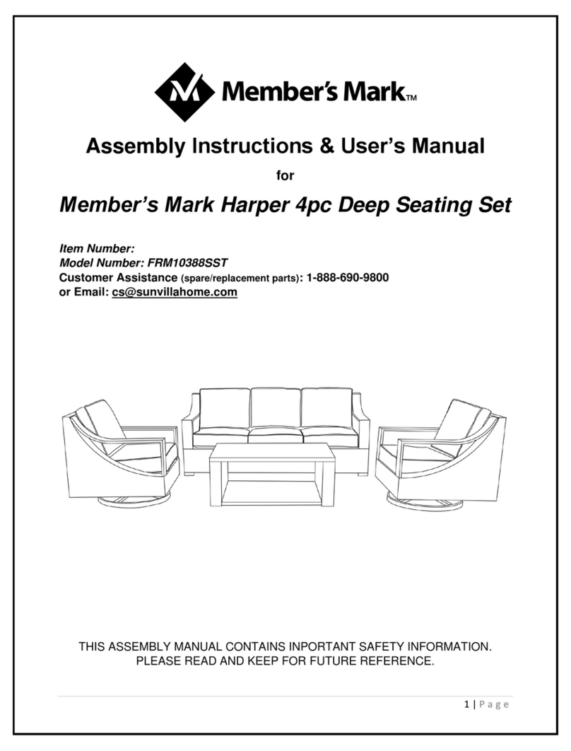 Members Mark Harper FRM10388SST Owner's manual Members Mark Harper FRM10388SST Owner's manual