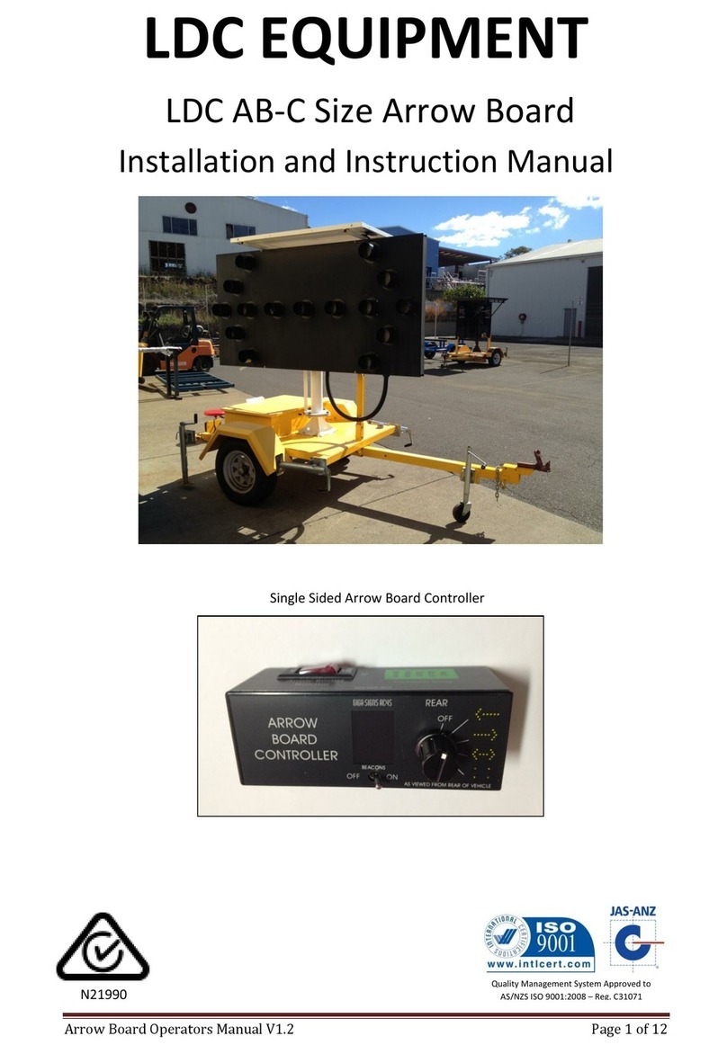 LDC EQUIPMENT LDC ABC Installation and instruction manual LDC EQUIPMENT LDC ABC Installation and instruction manual