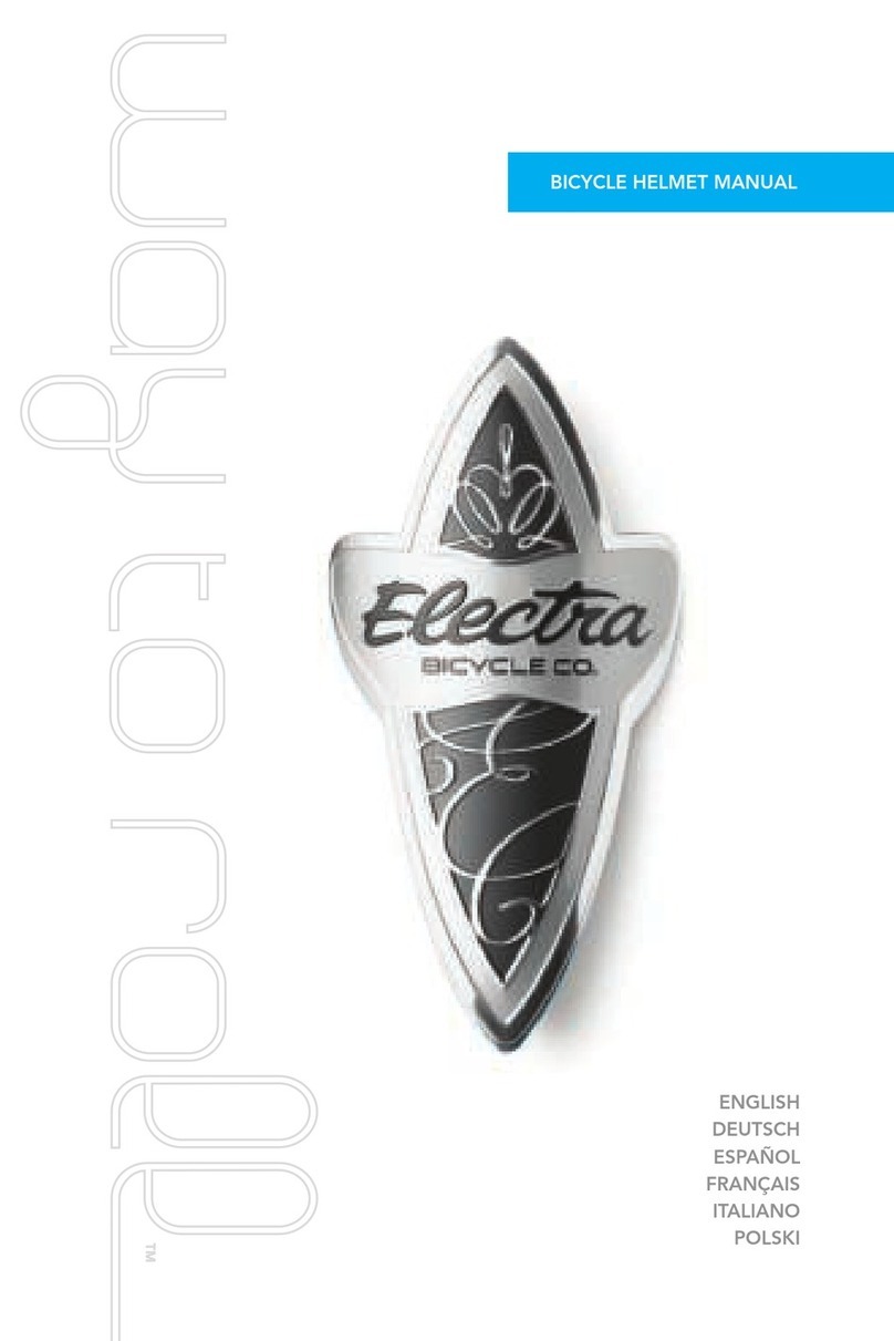Electra BICYCLE HELMET manual