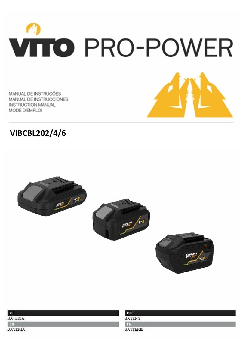 VITO PRO-POWER VIBCBL202 instruction manual