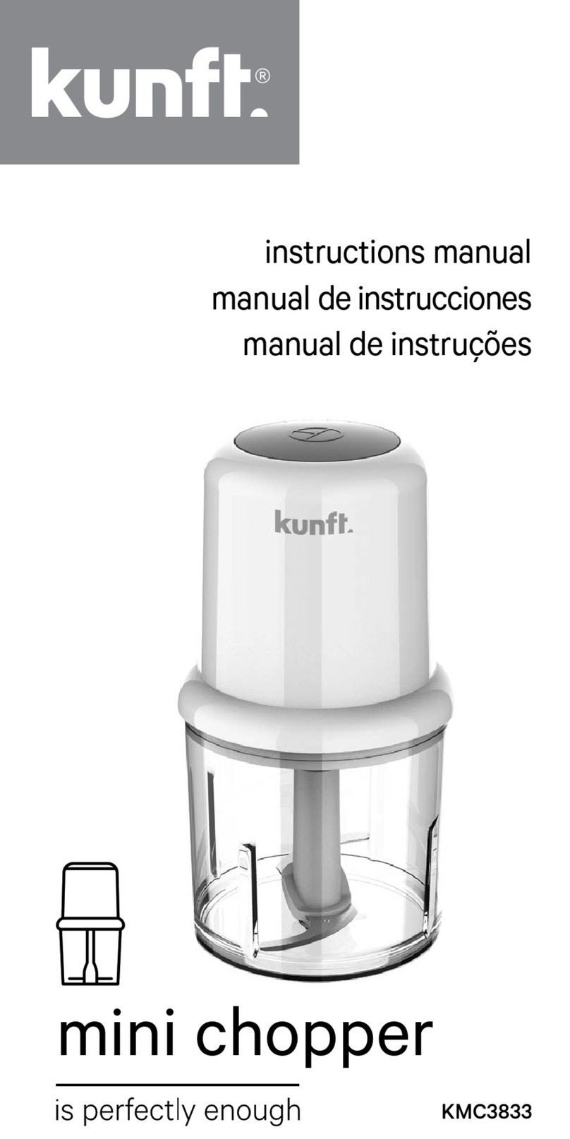 Kunft KMC3833 instruction manual