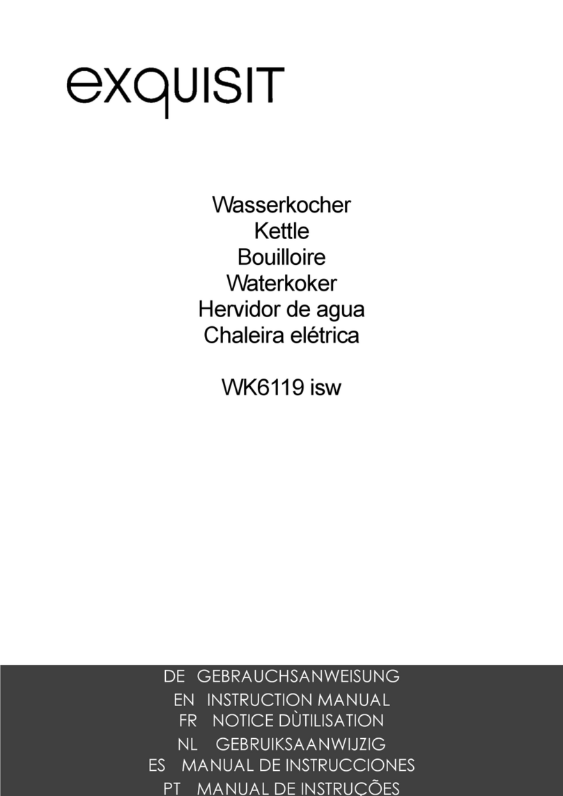 Exquisit WK6119 isw instruction manual