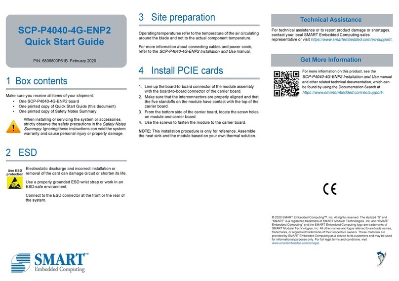 SMART SCP-P4040-4G-ENP2 quick start guide