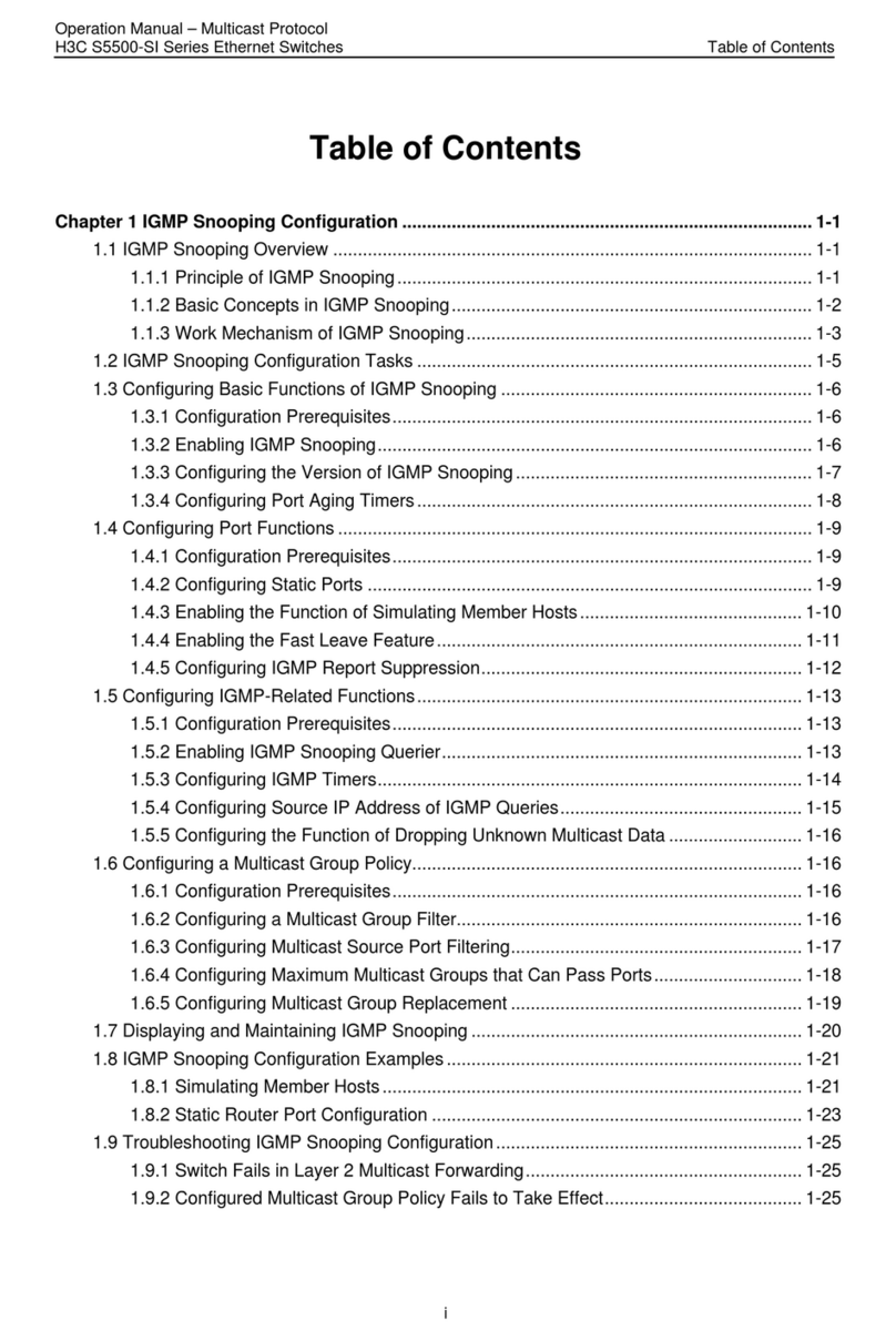 H3C S5500-SI Series manual