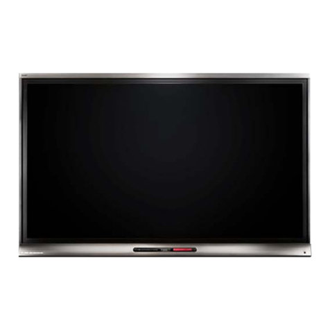 Smart Technologies SMART SBID8055i-G3 User manual