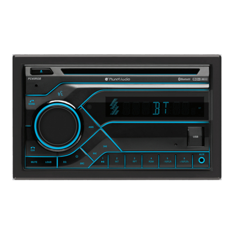 Planet Audio PC45RGB user manual