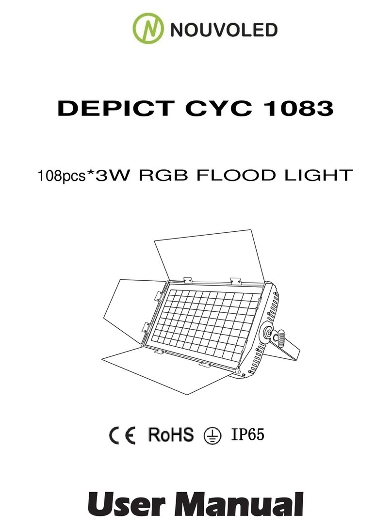 NOUVOLED DEPICT CYC 1083 user manual