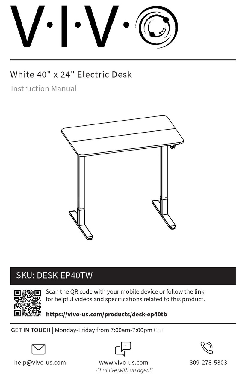 Vivo DESK-EP40TW instruction manual