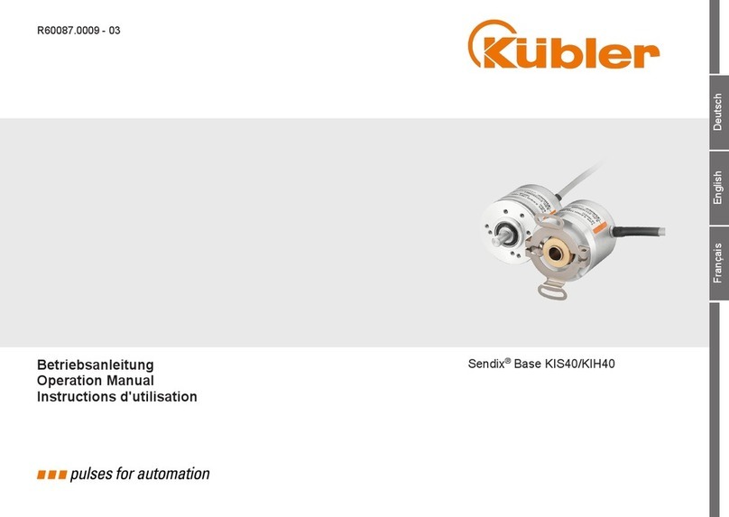 Kübler Sendix KIS40 Operation manual