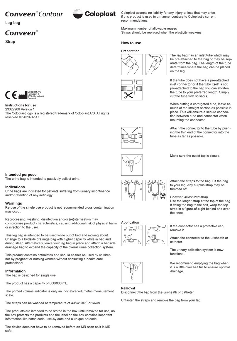 Coloplast Conveen Instructions for use