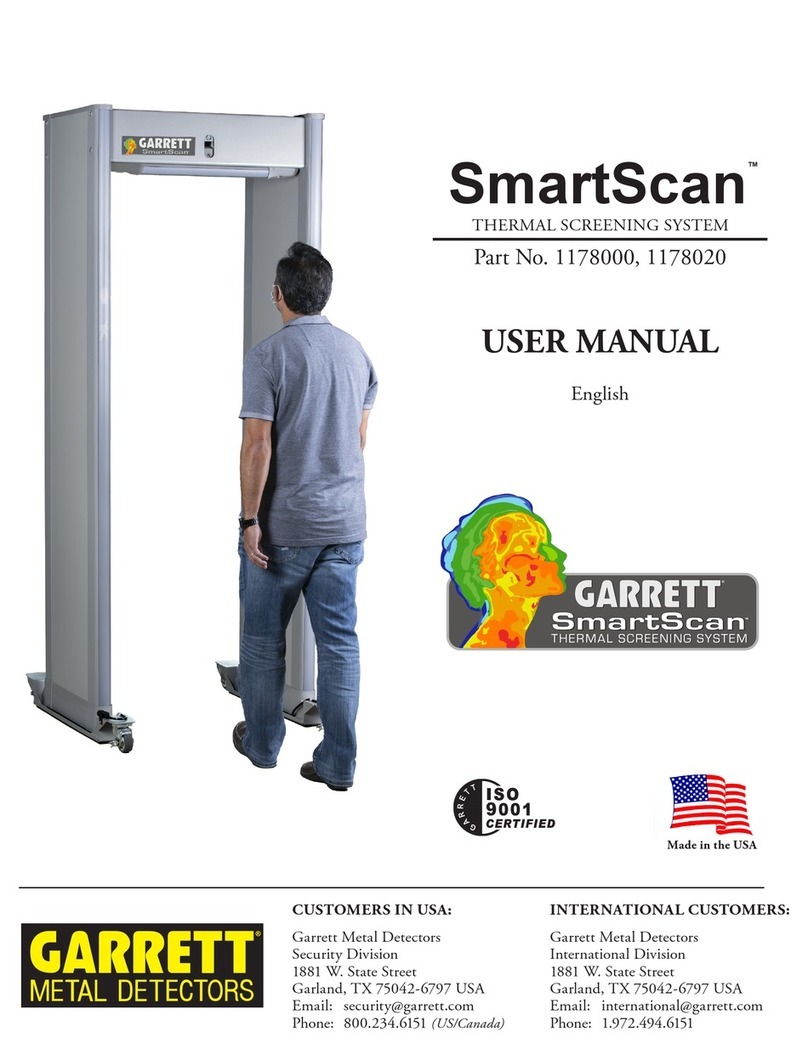 Garrett SmartScan user manual