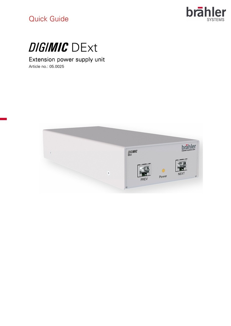 Brähler Systems DIGIMIC DExt quick guide Brähler Systems DIGIMIC DExt quick guide