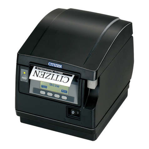 Citizen CT-S851 User manual