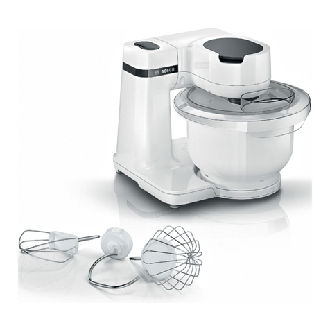 Bosch MUM Series INFORMATION FOR USE