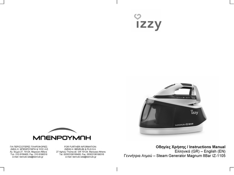 BENRUBI izzy IZ-1105 MAGNUM instruction manual