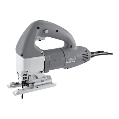 Narex EPL 75 B-E3 Installation instructions