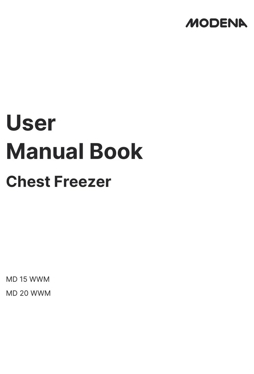 Modena MD 15 WWM Owner's manual
