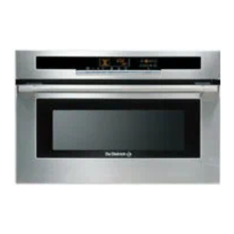 DeDietrich DOV399 Series user manual