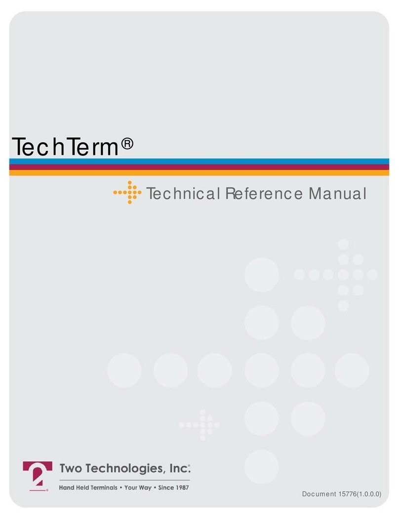 Two Technologies TechTerm TT1R2 Technical reference manual