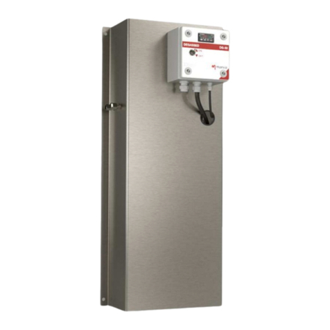 manvia DG-50 Installation, operation & maintenance manual