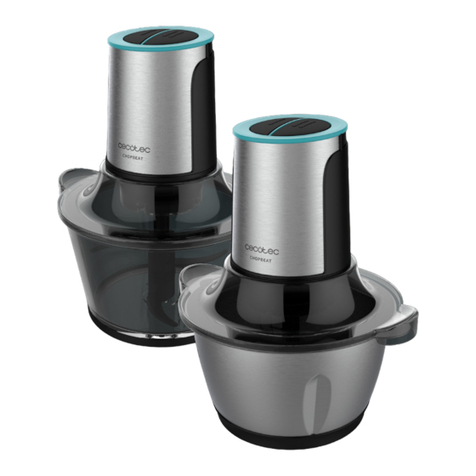 cecotec CHOPBEAT 1500 User manual