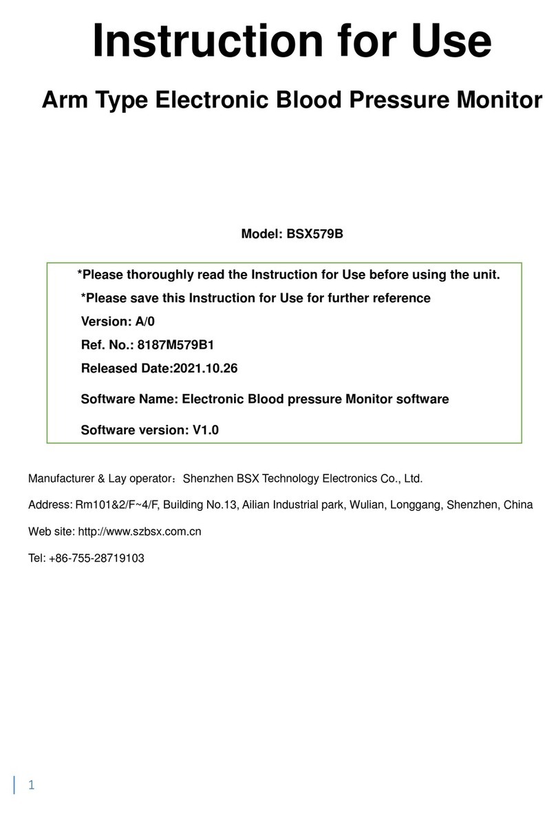 BSX BSX579B Instructions for use