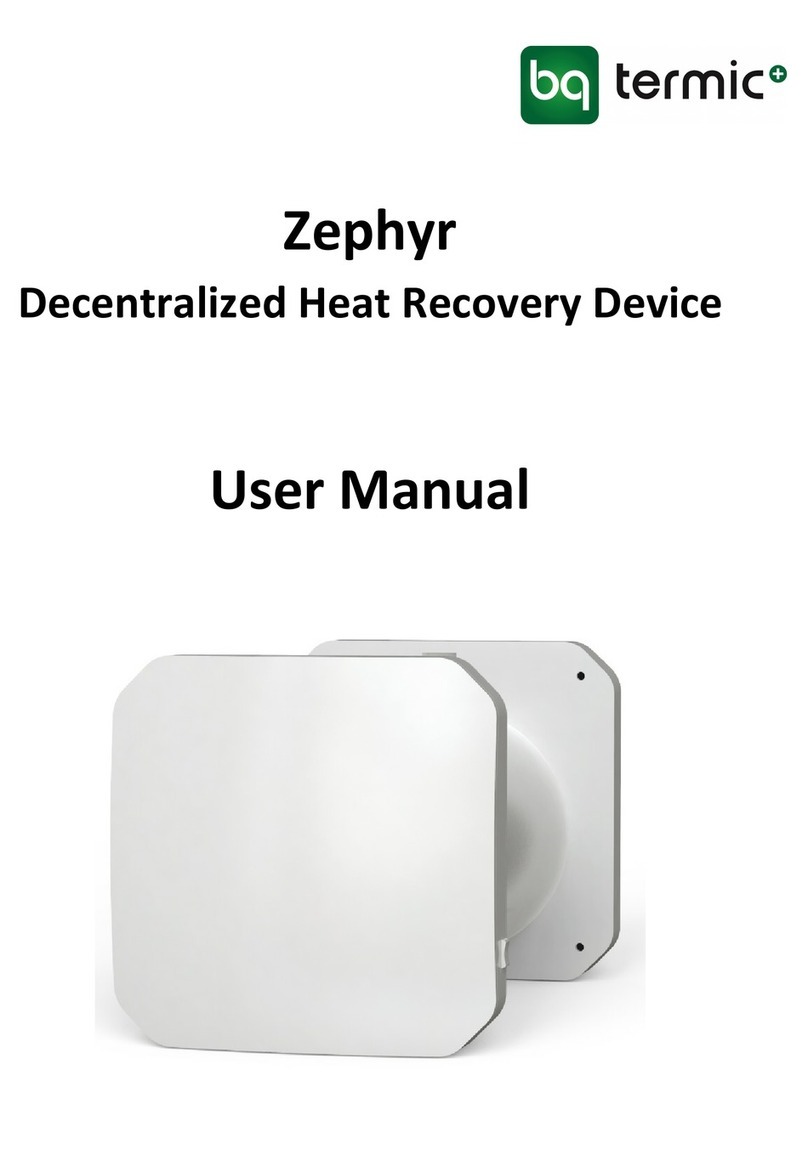BG Termic Zephyr user manual