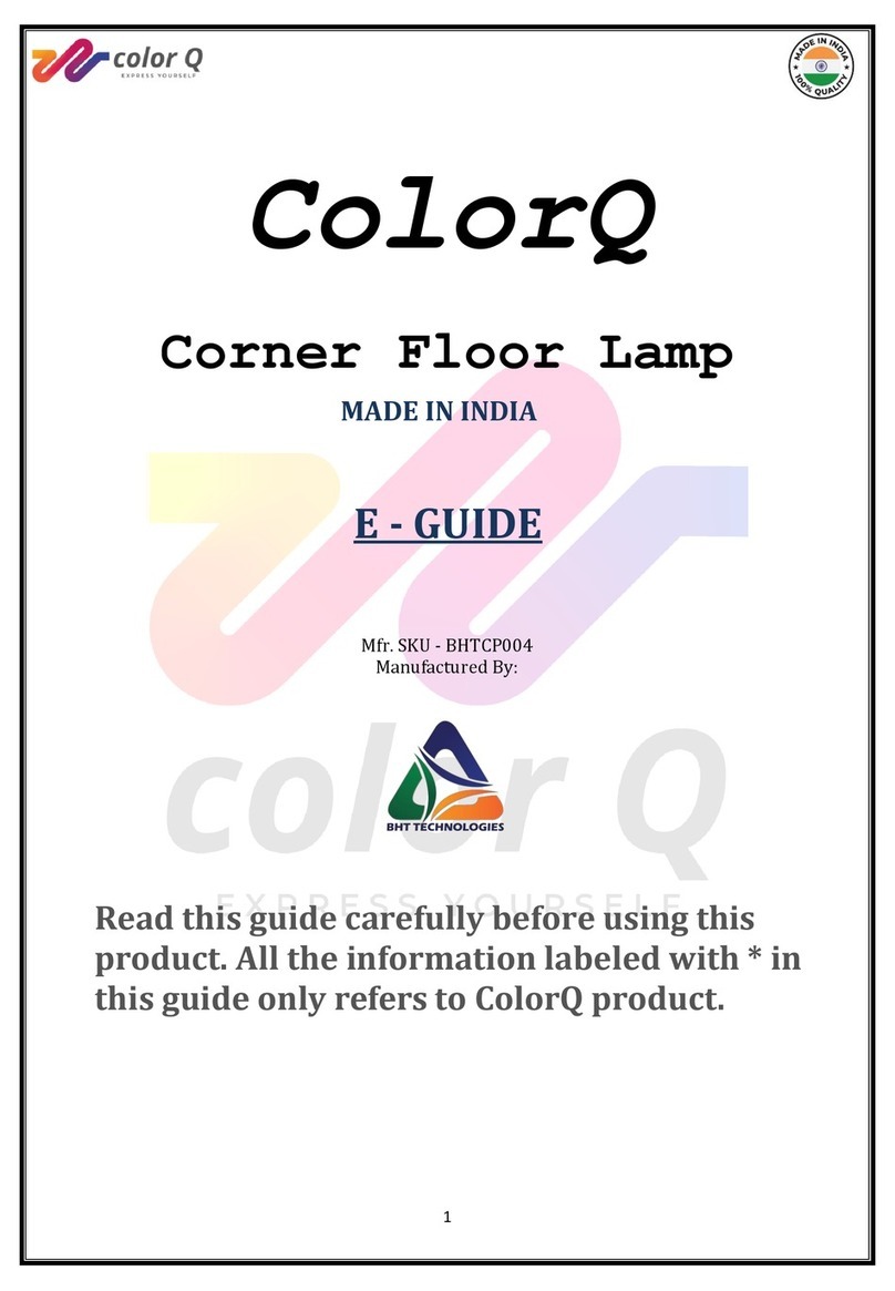 BHT TECHNOLOGIES Color Q BHTCP004 Guide