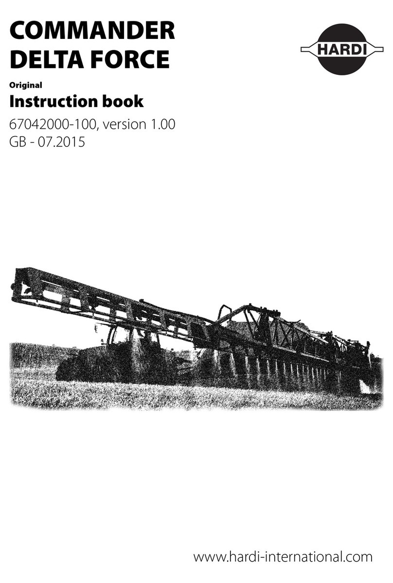 Hardi COMMANDER DELTA FORCE Instruction book