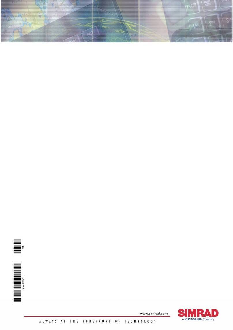 Kongsberg Simrad GI51 User manual