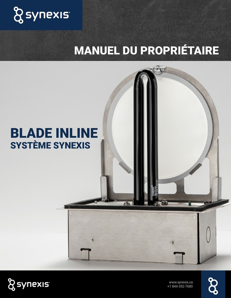 Synexis Blade owner's manual