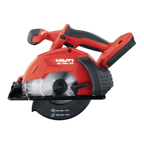 Hilti SC 5ML-22 User manual