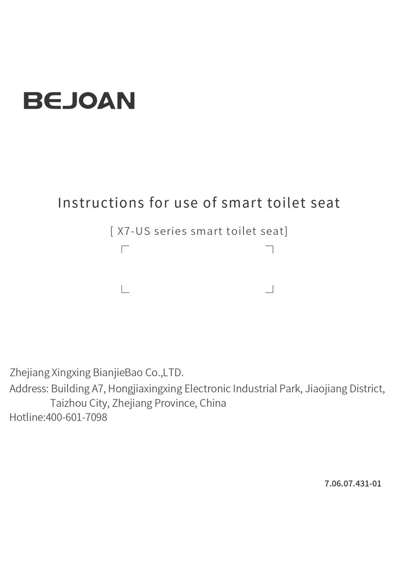 BEJOAN X7-US Series instructions