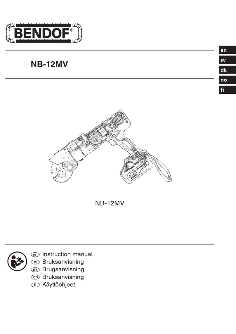 Bendof NB-12MV User manual