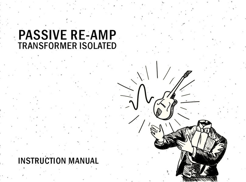 ATTICAUDIO PASSIVE RE-AMP User manual