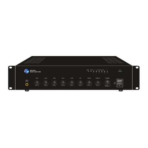 MIXHITS AUDIO MRT-60AP User manual