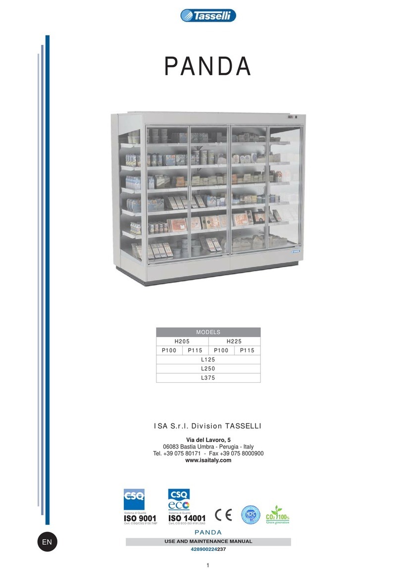 Tasselli PANDA H205 Use and maintenance manual
