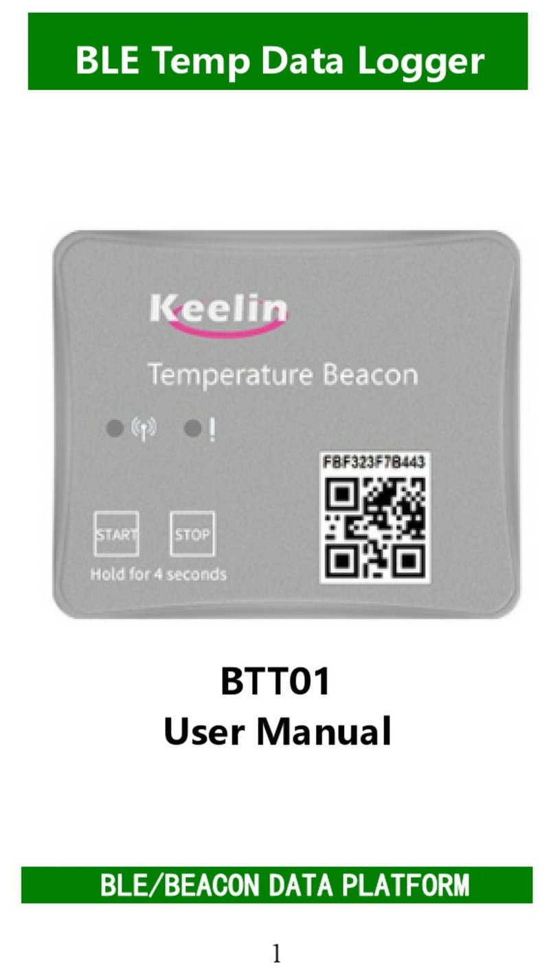 Keelin BTT01 User manual