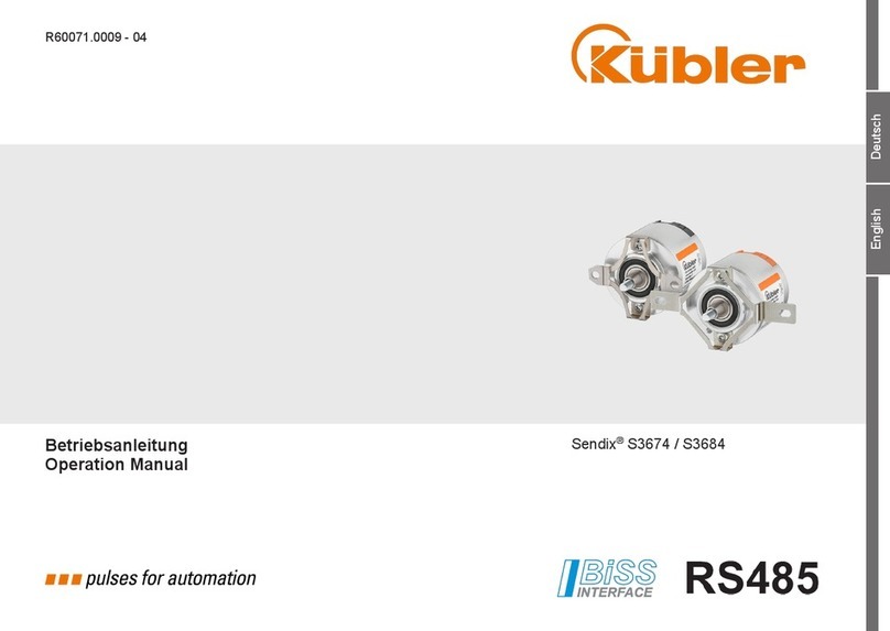 Kübler Sendix S3674 Operation manual