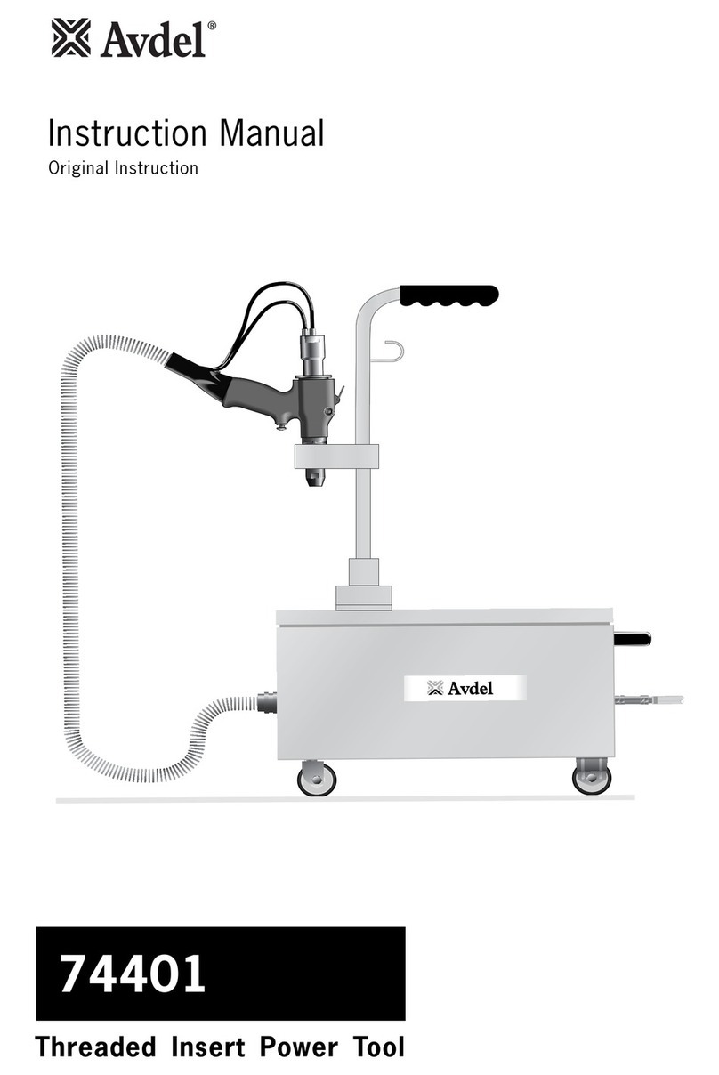 Avdel 74401 instruction manual Avdel 74401 instruction manual