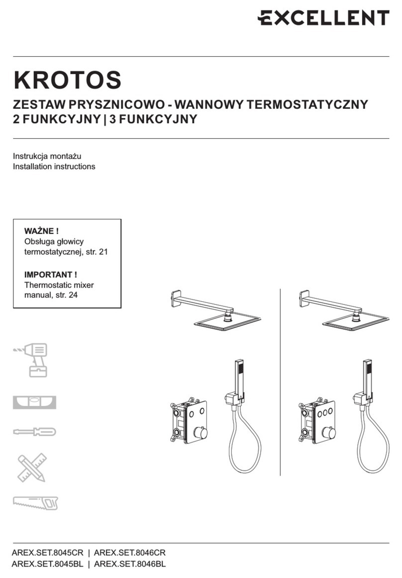 Excellent KROTOS AREX.SET.8045CR installation instructions