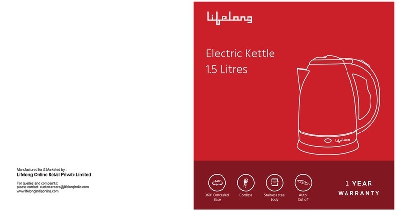 lifelong EK15 manual