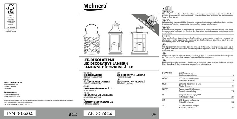 MELINERA 307404 User manual