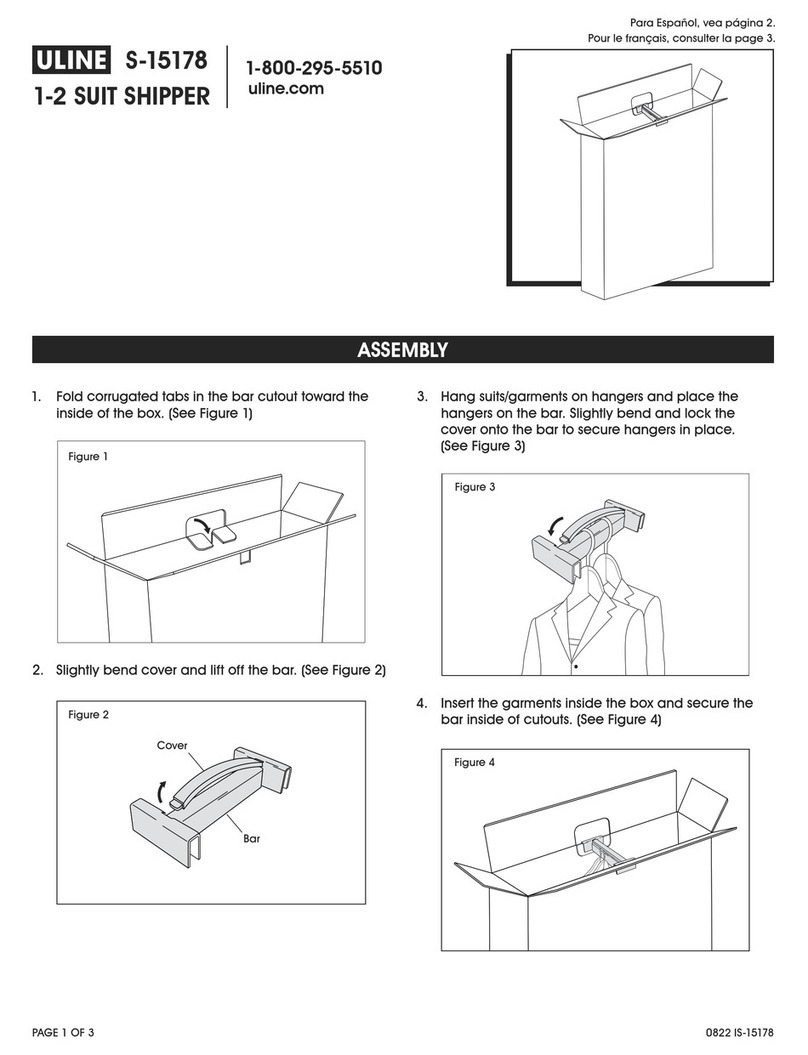 U-Line S-15178 User manual U-Line S-15178 User manual